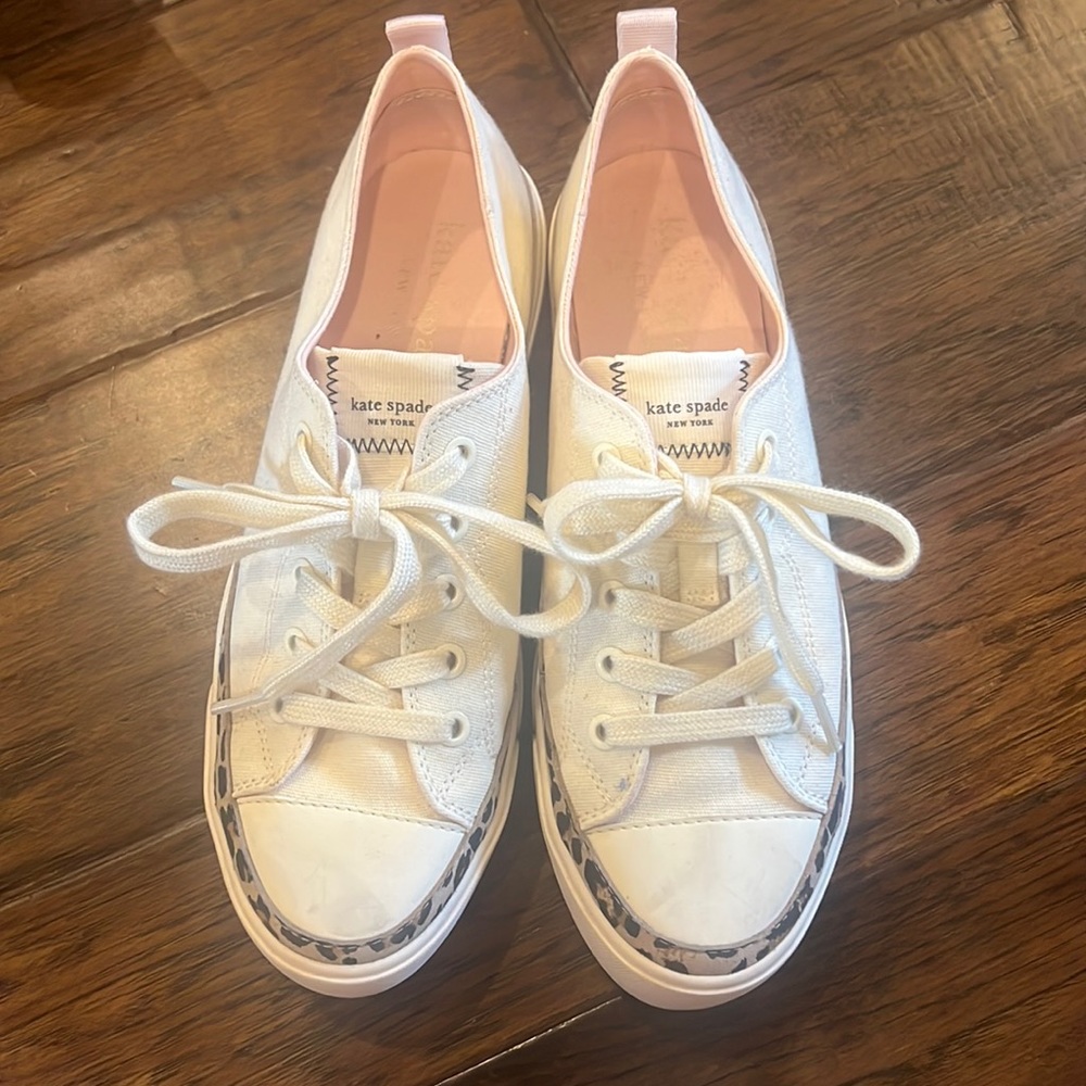 Kate Spade Sneakers with Leopard Accents
